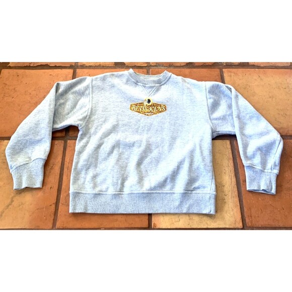 Vintage Washington Redskins NFL Gray Pullover Sweatshirt Reebok Womens SZ Medium - Picture 1 of 7